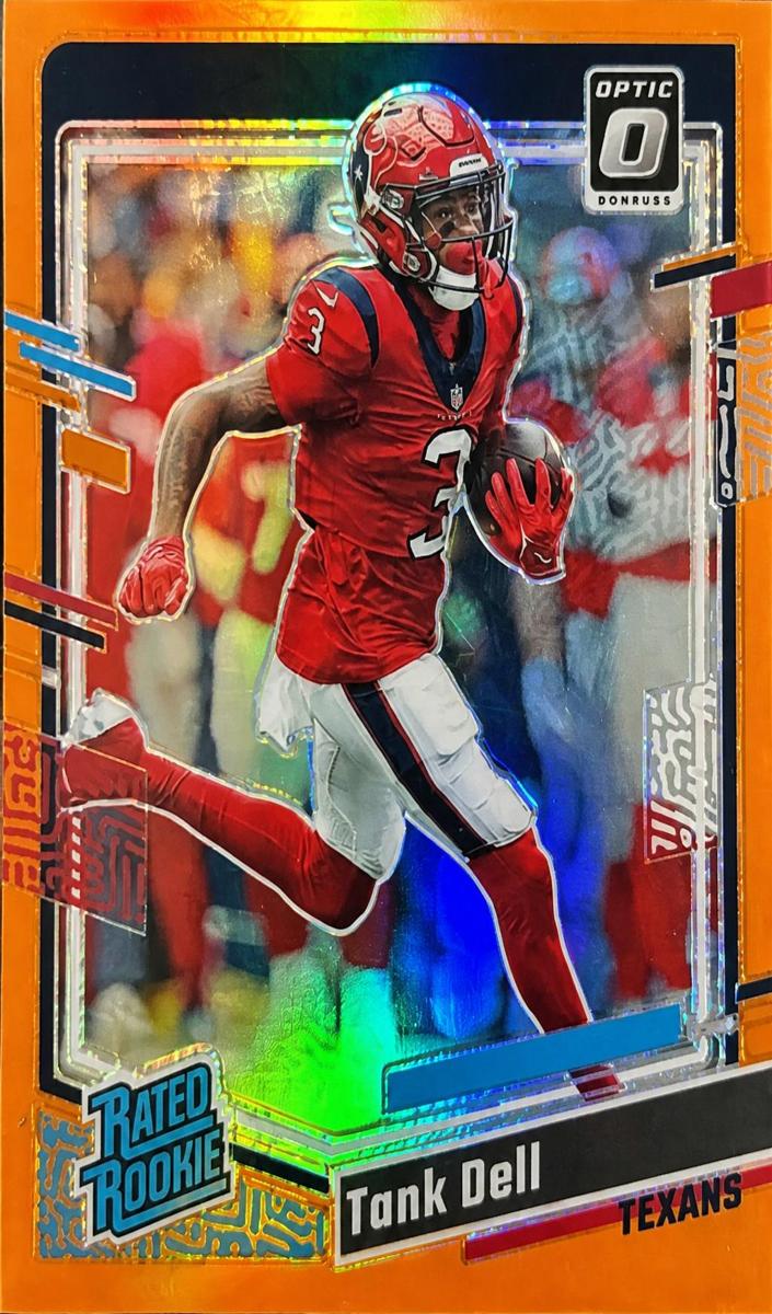 2023 Donruss Optic Football Orange Tank Dell #245