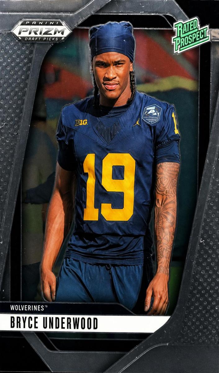 2025 Panini Prizm Draft Picks Football Bryce Underwood #28