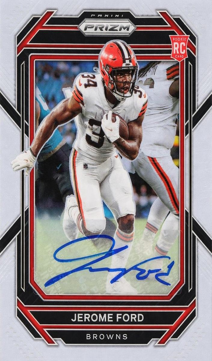 2022 Panini Prizm Football Silver Jerome Ford #346