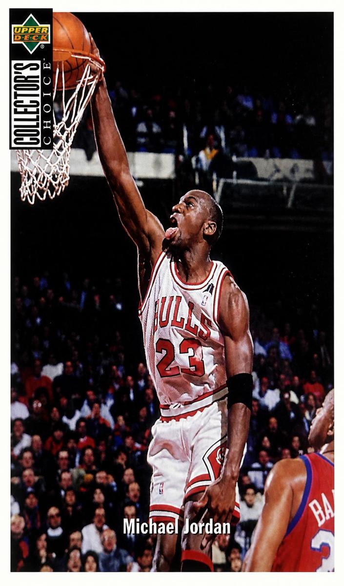 1994 Upper Deck Collector's Choice Basketball French Michael Jordan #240 PSA 10