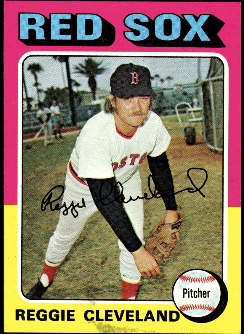 1975 Topps Mini Baseball Reggie Cleveland #32