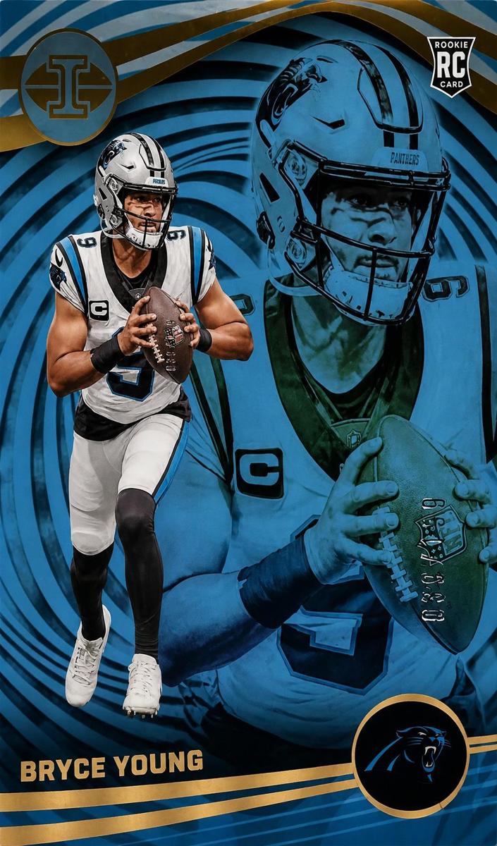 2023 Panini Illusions Football Trophy Collection Light Blue Bryce Young #15