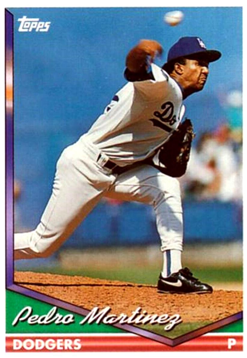 1994 Topps Baseball Pedro Martinez #268 PSA 9