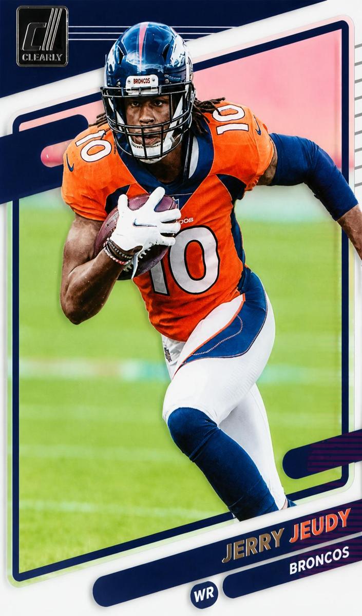 2021 Panini Clearly Donruss Football Jerry Jeudy #15
