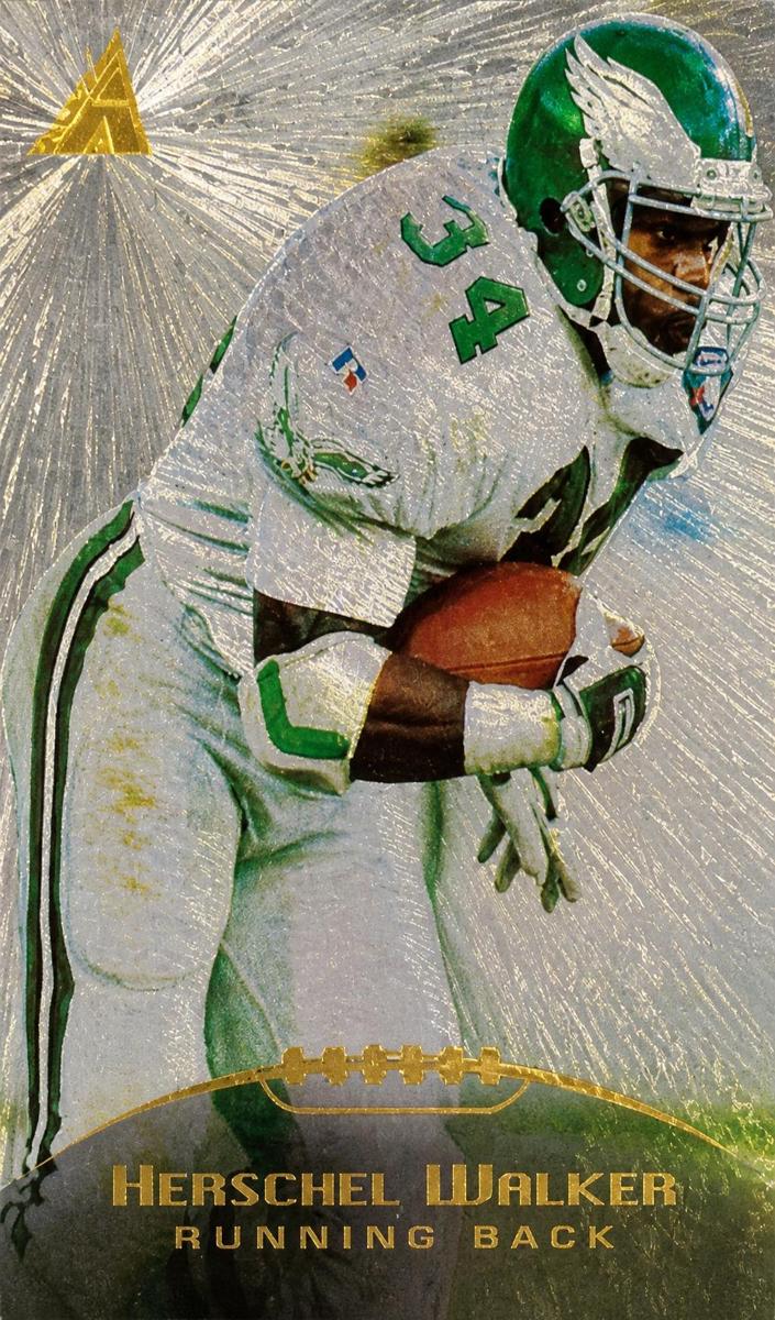 1995 Pinnacle Football Artist's Proof Herschel Walker #113