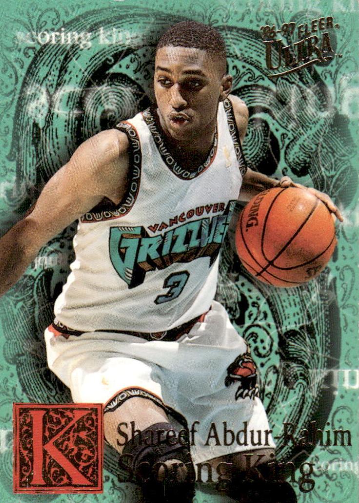 1996 Fleer Ultra Basketball Shareef Abdur-Rahim #28 PSA 6.5