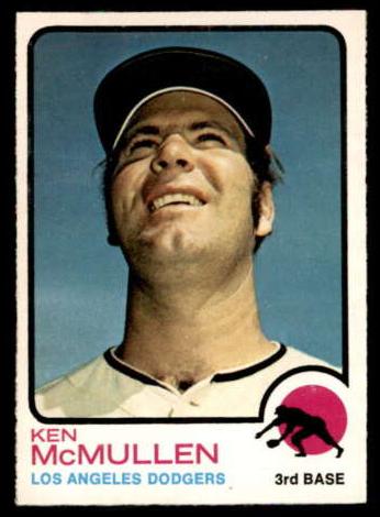 1973 O-Pee-Chee Baseball Ken McMullen #196 PSA 8