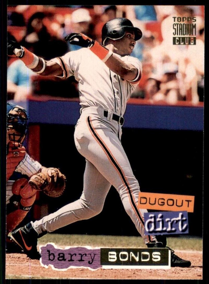 1994 Topps Stadium Club Baseball Barry Bonds #6