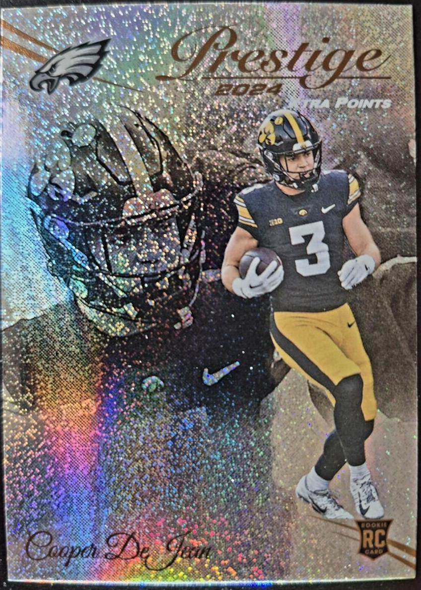 2024 Panini Prestige Football Dots Xtra Points Cooper DeJean #317