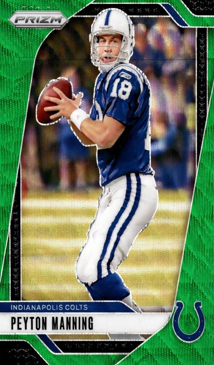 2024 Panini Prizm Football Green Wave Peyton Manning #126