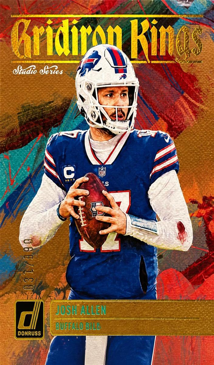 2023 Panini Donruss Football Studio Series Josh Allen #GK-11 PSA 8.5