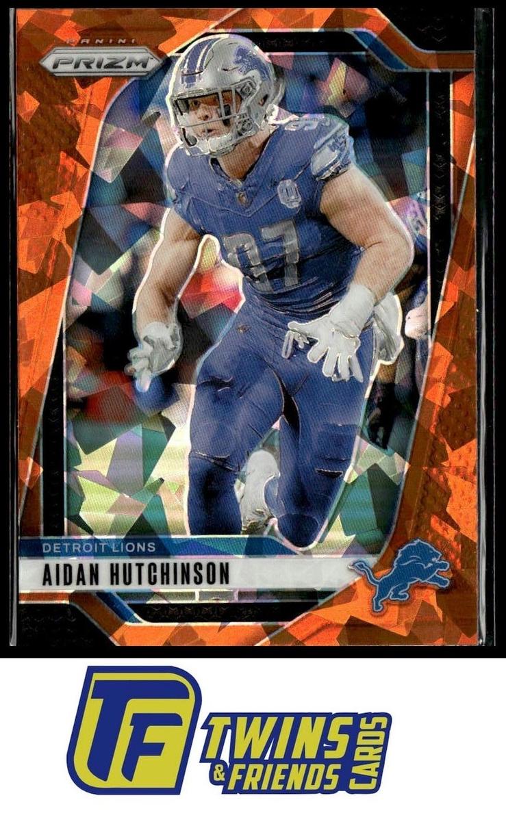 2024 Panini Prizm Football Orange Ice Aidan Hutchinson #97