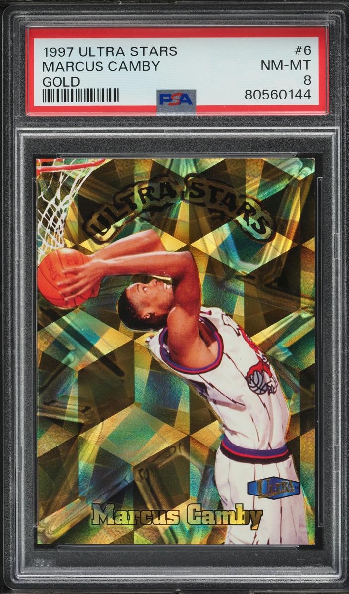 1997 Fleer Ultra Basketball Gold Marcus Camby #6 PSA 9