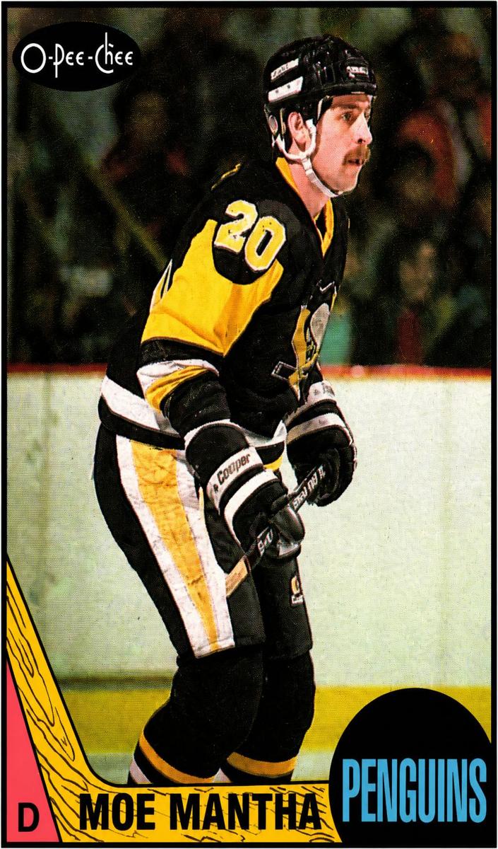 1987 O-Pee-Chee Hockey Moe Mantha #51
