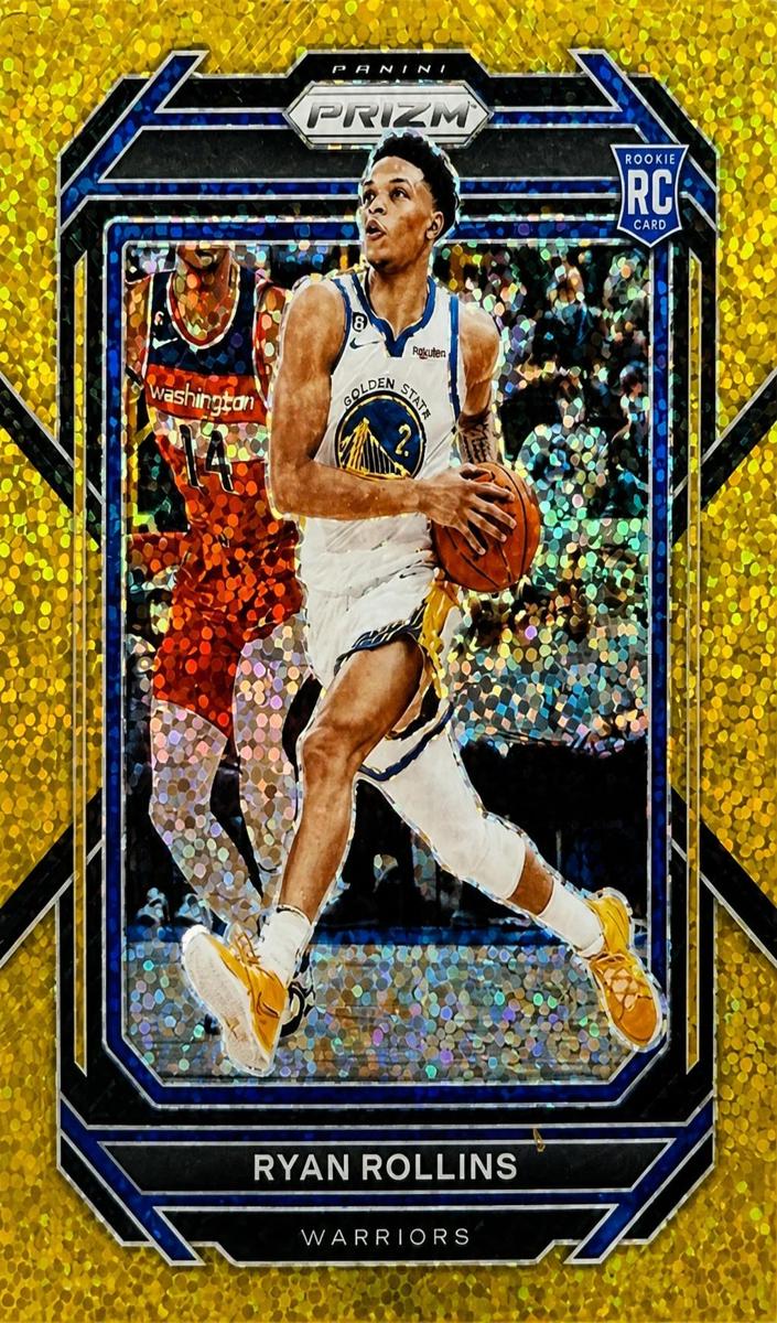 2022 Panini Prizm Basketball Gold Sparkle Ryan Rollins #229