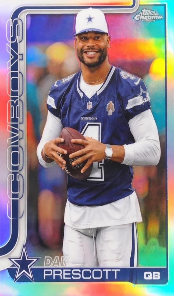 2025 Topps Chrome Football Dak Prescott #79
