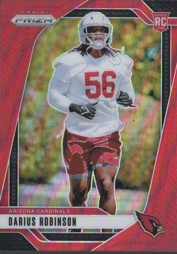 2024 Panini Prizm Football Red Darius Robinson #325