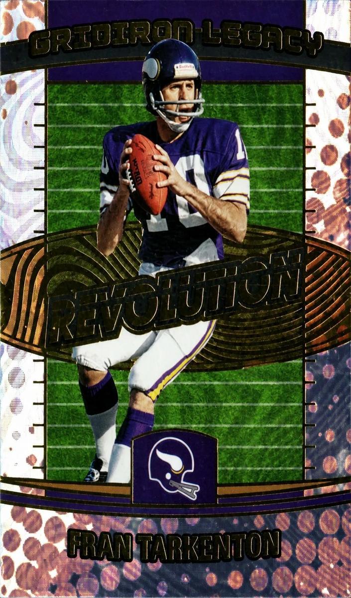 2025 Panini Revolution Football Fran Tarkenton #6