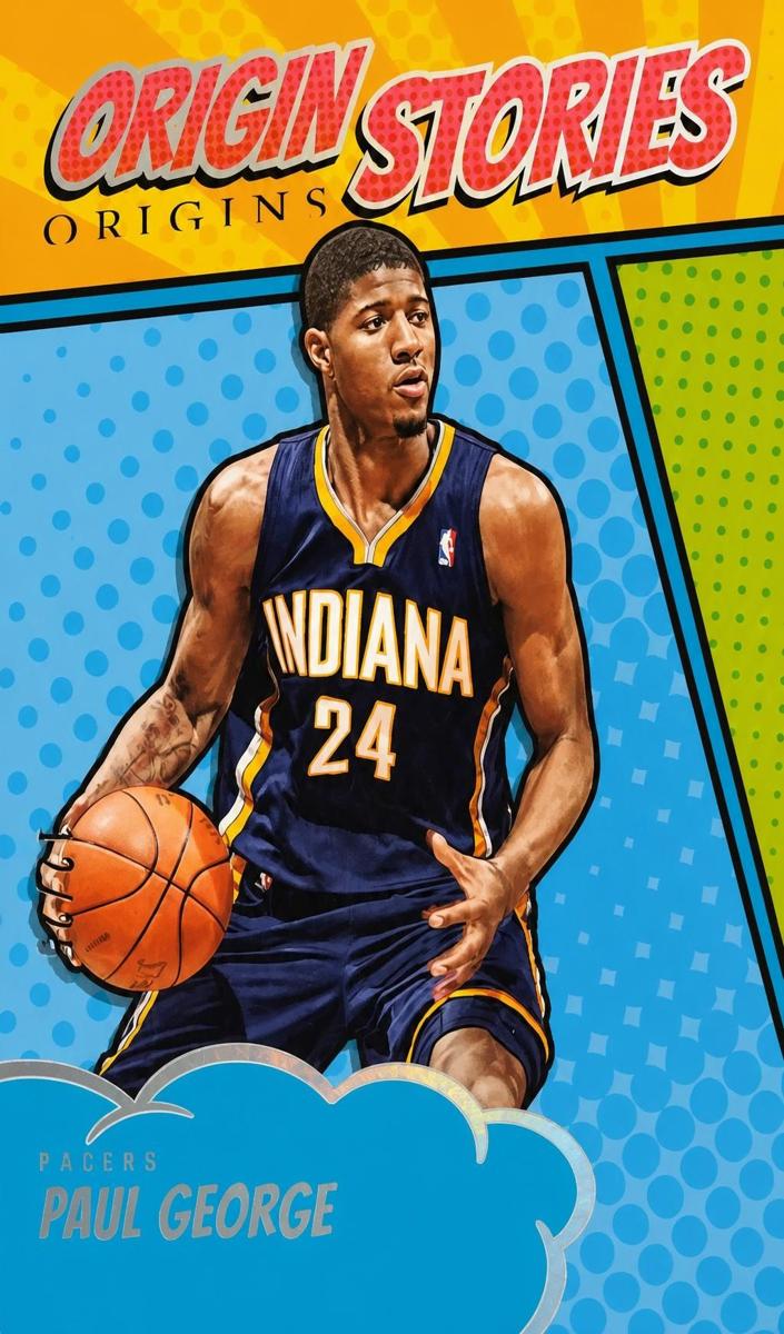 2024 Panini Origins Basketball Turquoise Paul George #8