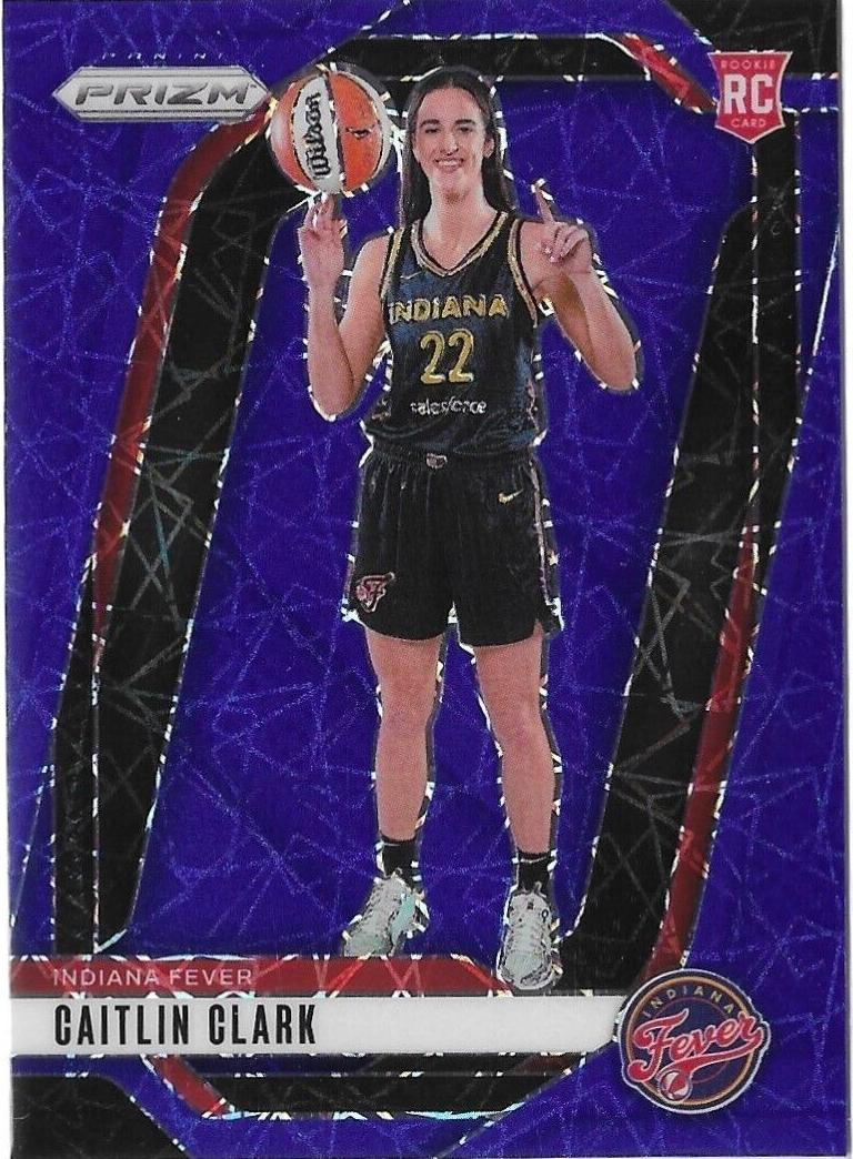 2024 Panini Prizm WNBA Basketball Blue Velocity Caitlin Clark #145