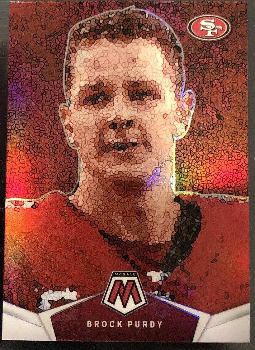 2024 Panini Mosaic Football Brock Purdy #MM-BPY PSA 10