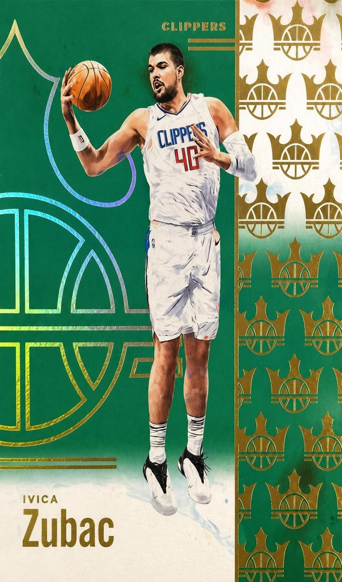 2024 Panini Court Kings Basketball Jade Ivica Zubac #91