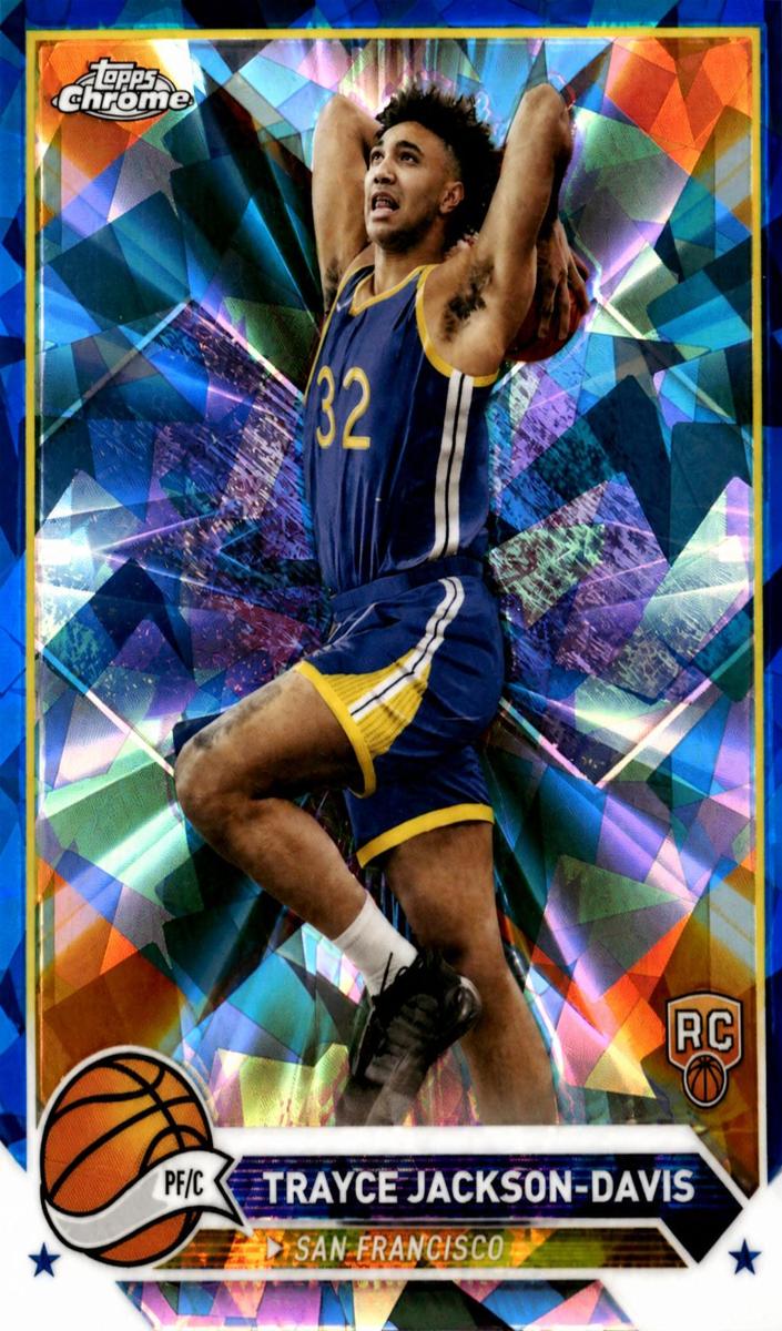 2023 Topps Chrome Sapphire Basketball Trayce Jackson-Davis #176