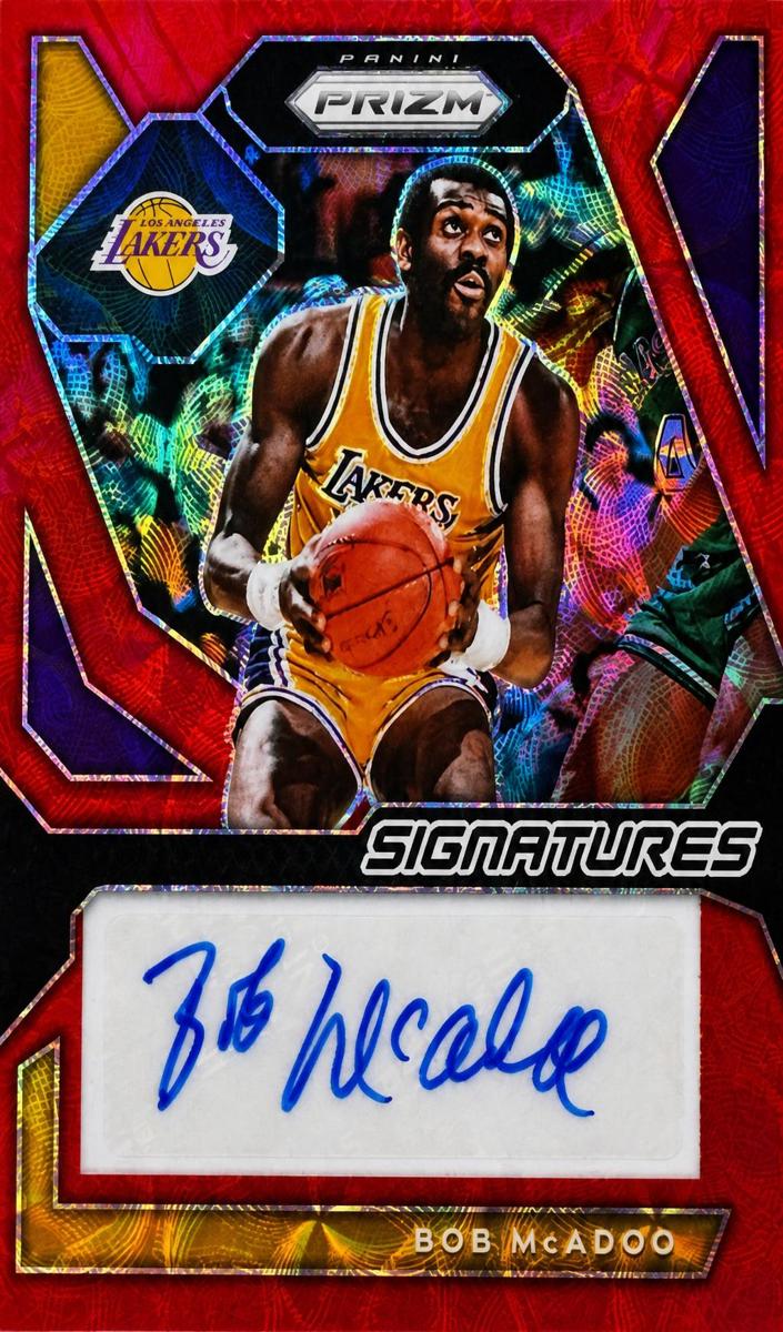 2023 Panini Prizm Basketball Choice Bob McAdoo #SIG-BOB PSA 9