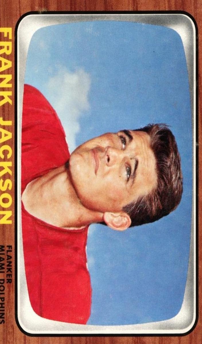 1966 Topps Football Frank Jackson #80 PSA 8