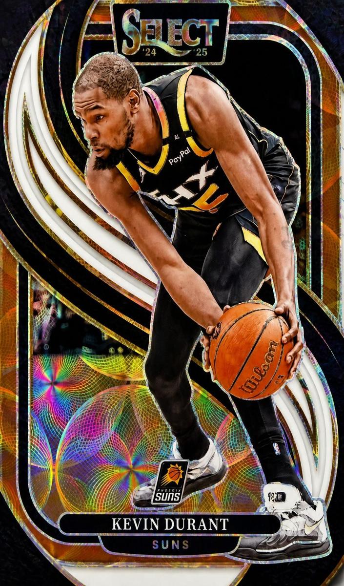 2024 Panini Select Basketball White Scope Kevin Durant #127