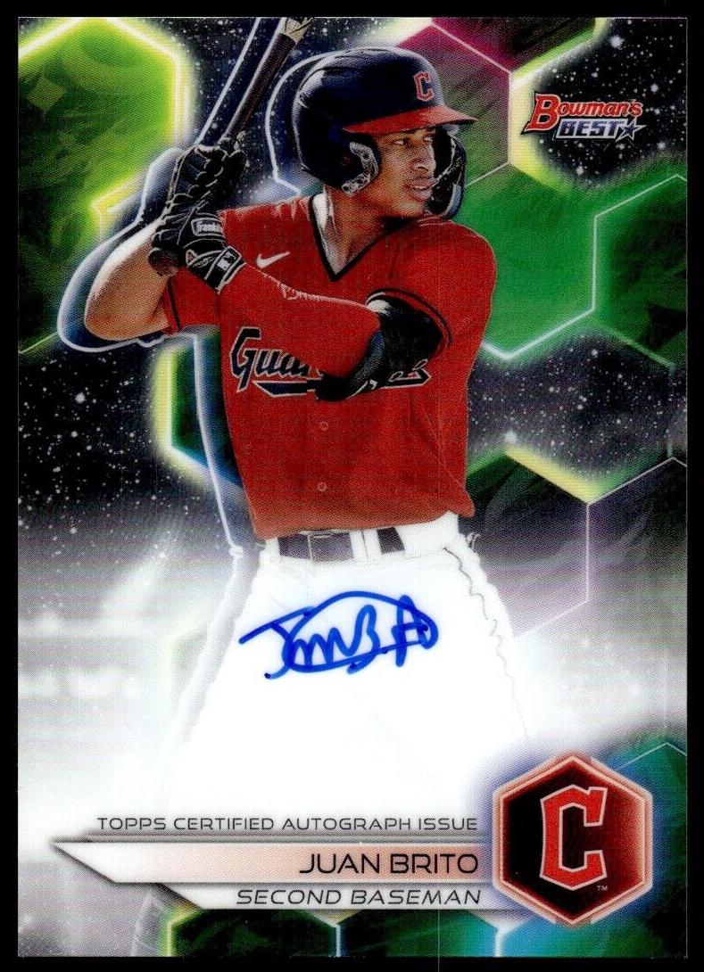 2023 Bowman's Best Baseball Juan Brito #B23-JBO PSA 9