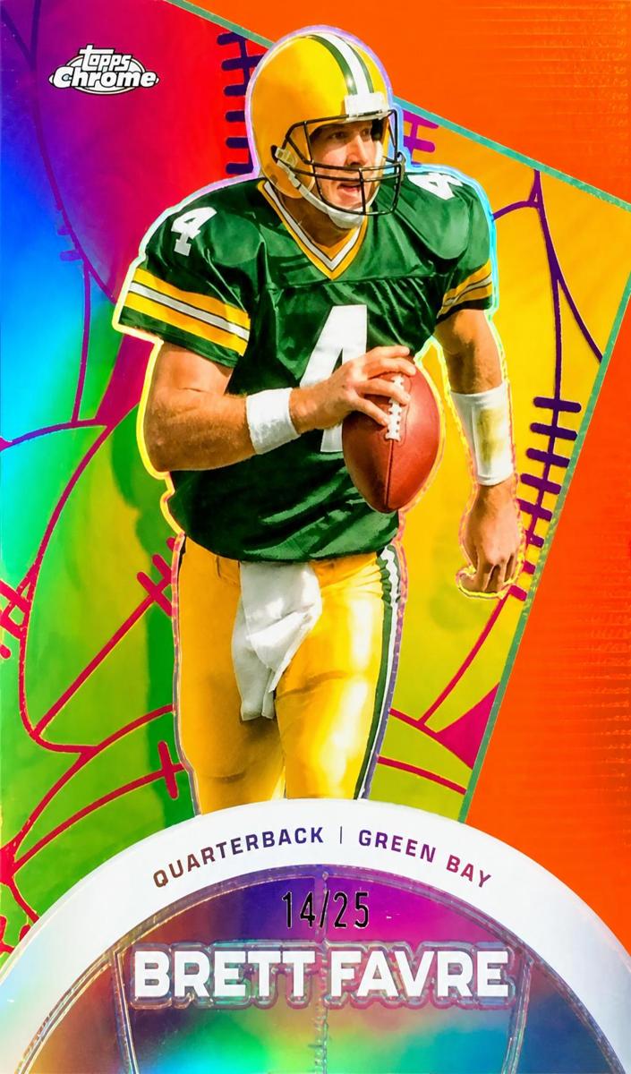 2023 Topps Composite Football Orange Refractor Brett Favre #CAE-6
