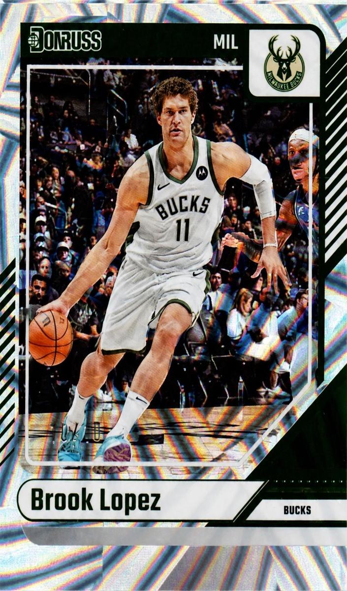2024 Panini Donruss Basketball Gold Wedges Brook Lopez #73