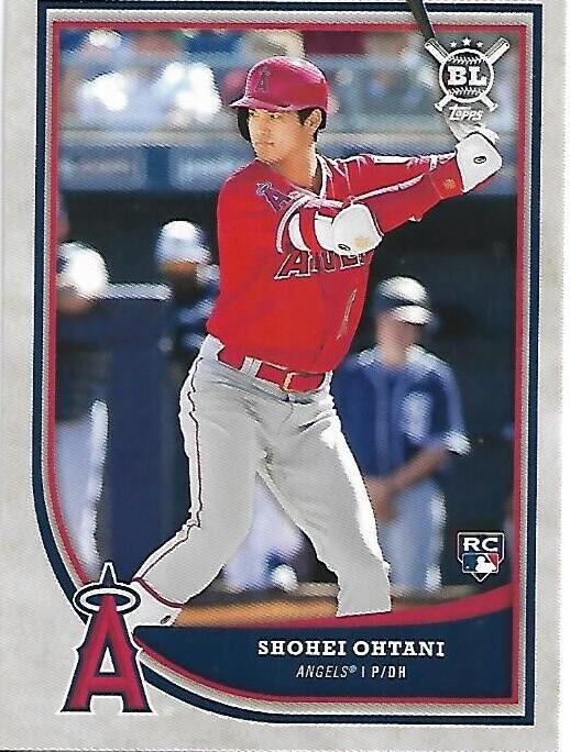 2018 Topps Big League Baseball Shohei Ohtani #141 PSA 10