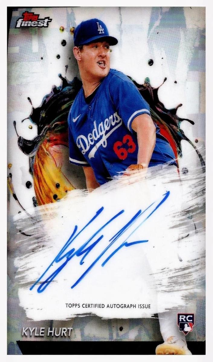 2024 Topps Finest Baseball Refractor Kyle Hurt #FA-KH PSA 10