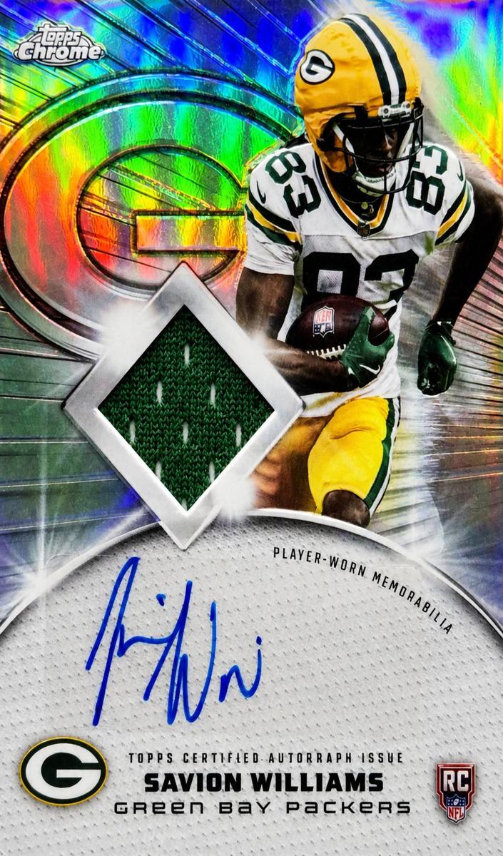 2025 Topps Chrome Football Savion Williams #RPA-SW