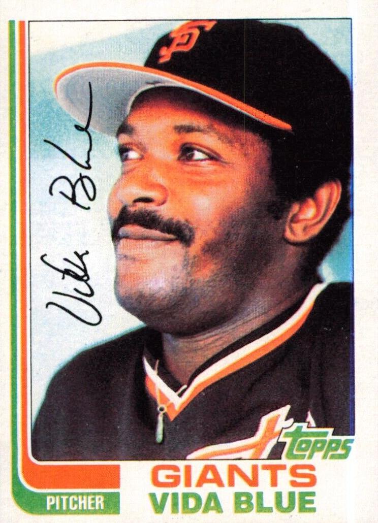 1982 Topps Baseball Vida Blue #430 PSA 10