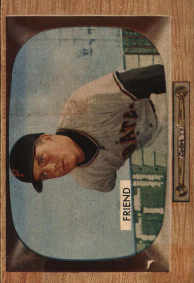 1955 Bowman Baseball Bob Friend #57 PSA 5.5