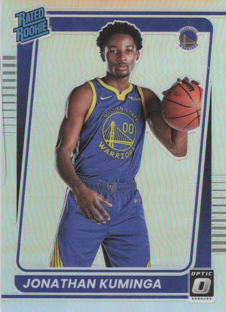 2021 Donruss Optic Basketball Holo Jonathan Kuminga #190