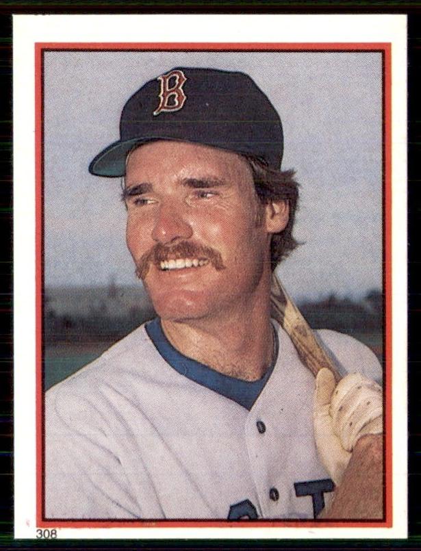 1983 Topps Stickers Baseball Wade Boggs #308 PSA 10