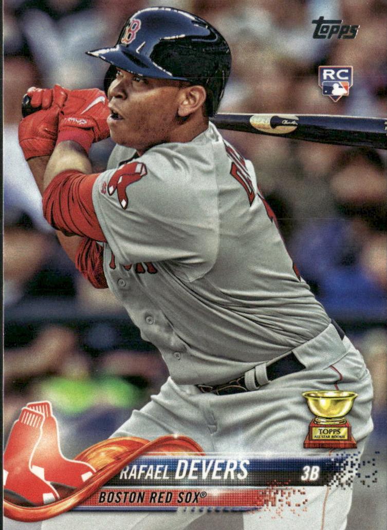 2018 Topps Baseball Base - Batting Rafael Devers #18 PSA 10