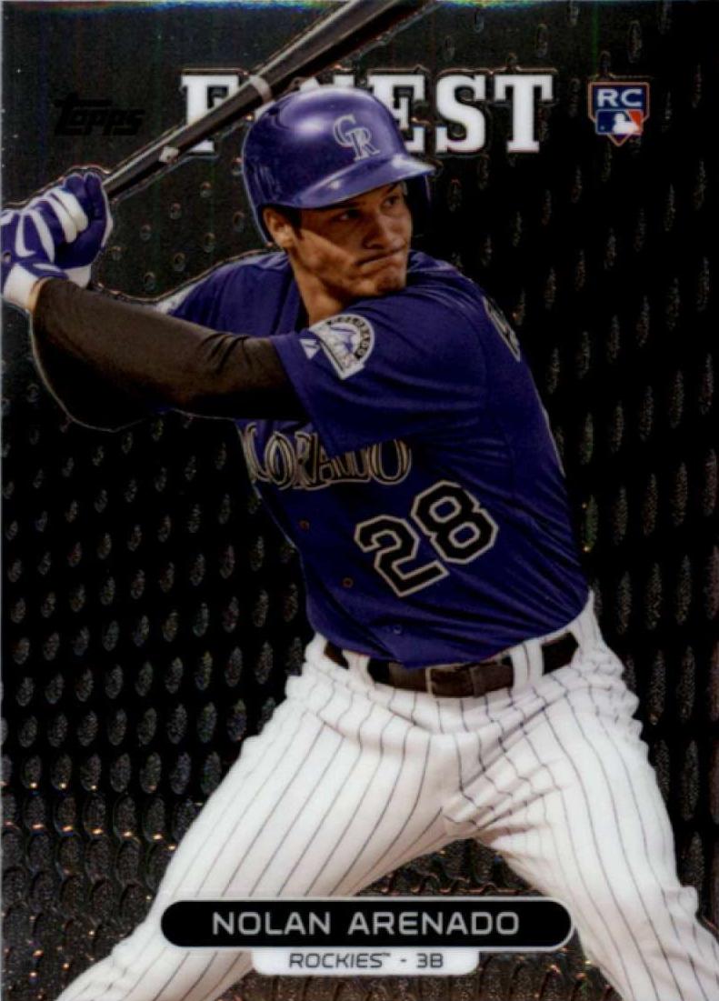 2013 Topps Finest Baseball Nolan Arenado #37 PSA 10