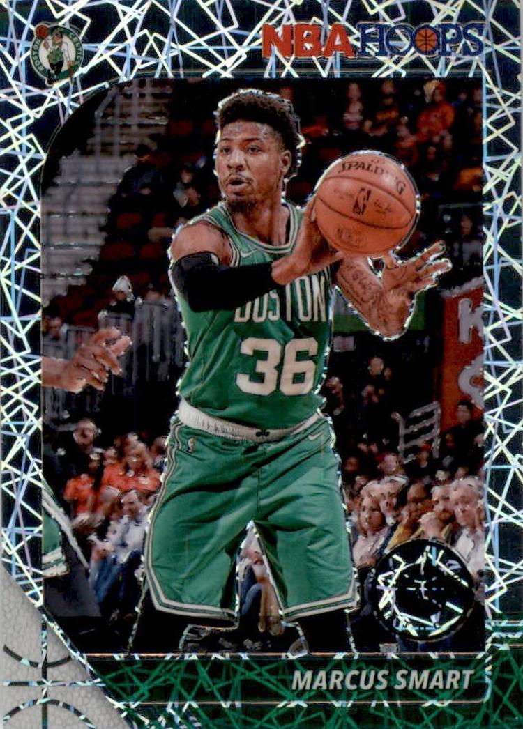 2019 Panini Hoops Premium Stock Basketball Silver Laser Marcus Smart #8