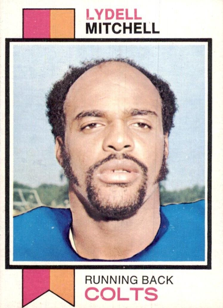 1973 Topps Football Lydell Mitchell #56