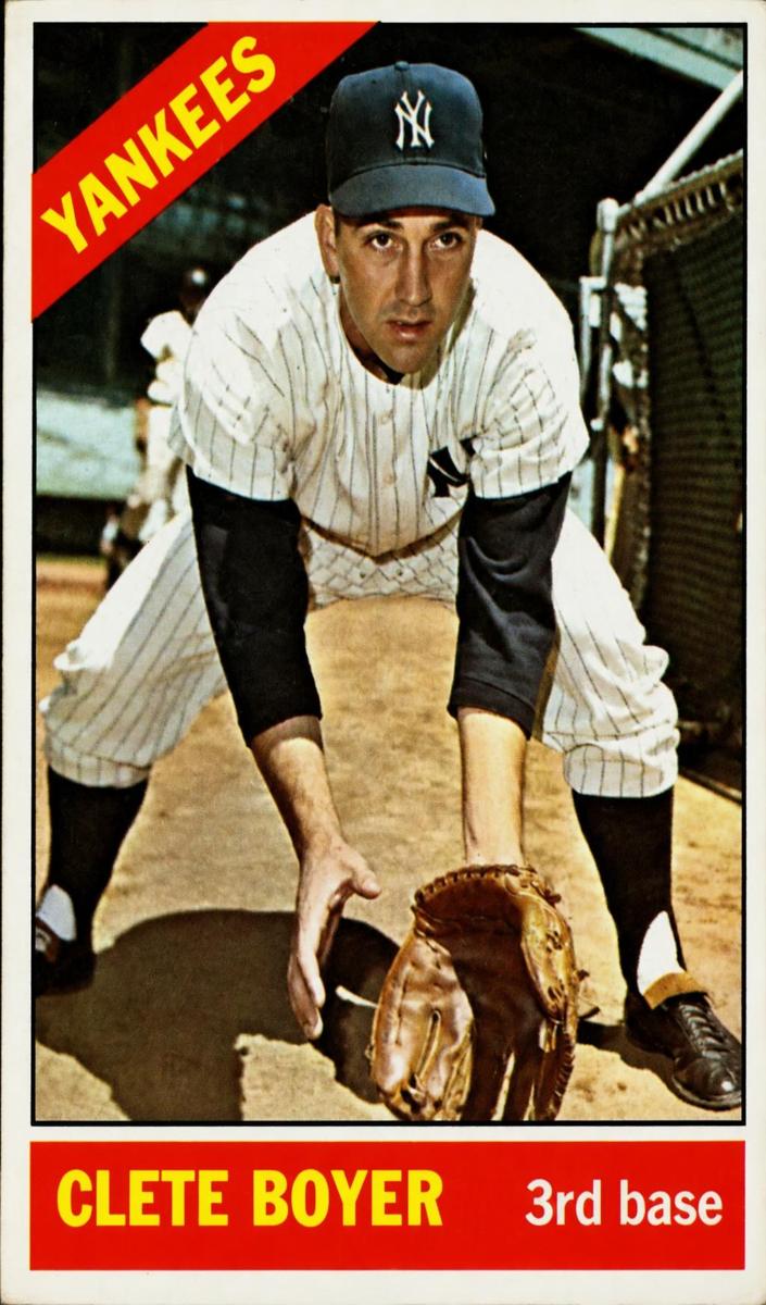 1966 O-Pee-Chee Baseball Clete Boyer #9