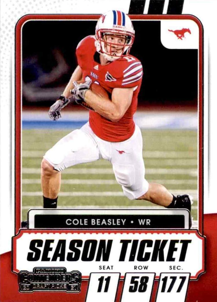 2021 Panini Contenders Draft Picks Football Cole Beasley #94