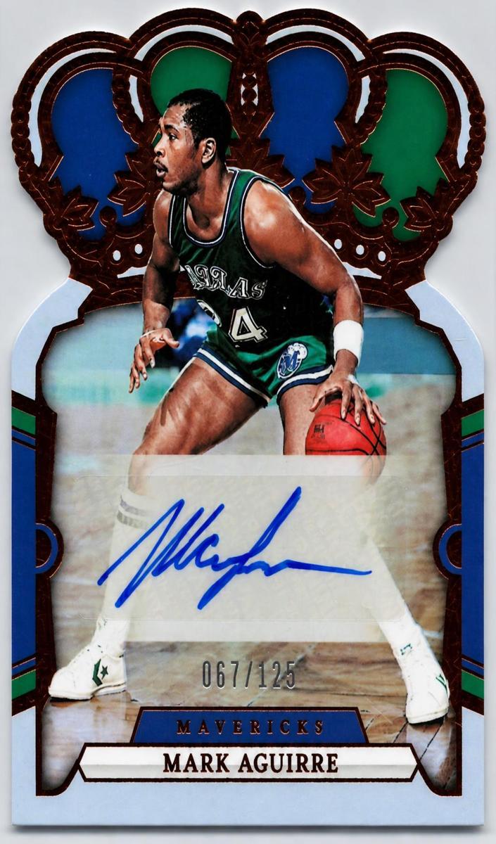 2023 Panini Crown Royale Basketball Mark Aguirre #CA-AGU