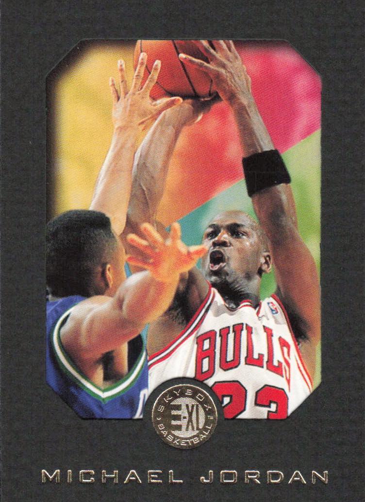 1995 Skybox E-XL Basketball Michael Jordan #10 RAW Ungraded