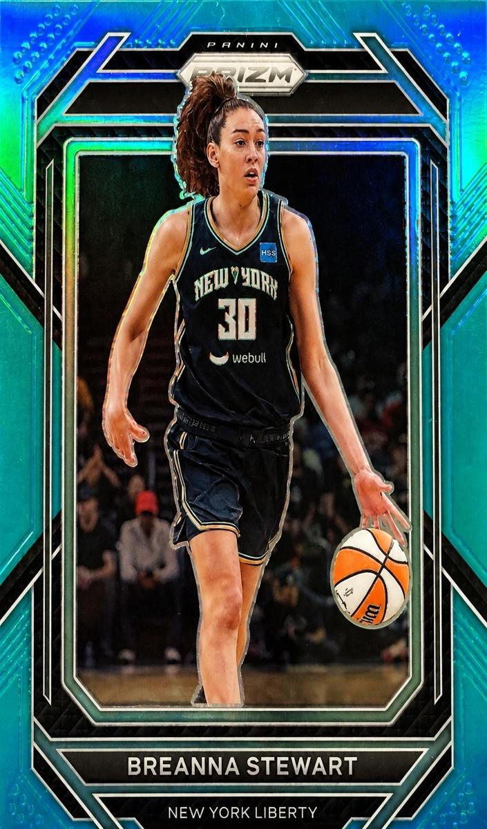 2023 Panini Prizm WNBA Basketball Teal Breanna Stewart #17 PSA 10