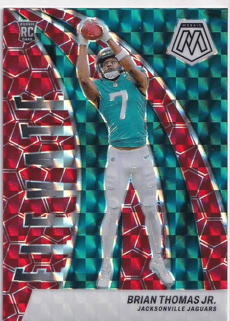 2024 Panini Mosaic Football Red Brian Thomas Jr. #1